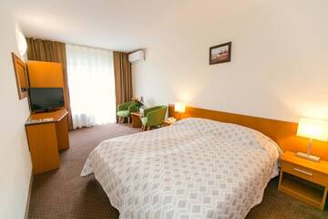 Фото номера Люкс с 1 спальней Отель Hotel Poienița г. Бэйле-Феликс 2
