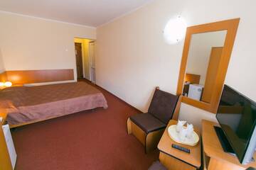 Фото номера Люкс с 1 спальней Отель Hotel Poienița г. Бэйле-Феликс 8