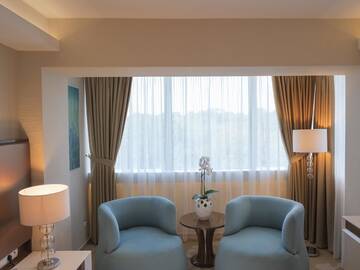 Фото номера Одноместный номер с бесплатным доступом в аквапарк Отель Lotus Therm Spa&amp;Luxury Resort г. Бэйле-Феликс 3